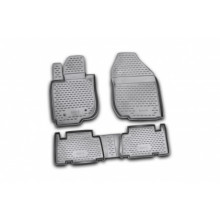 Коврики салона Element TOYOTA Rav 4 Long полиуретановые бежевые 4 шт. / NLC.48.18.212