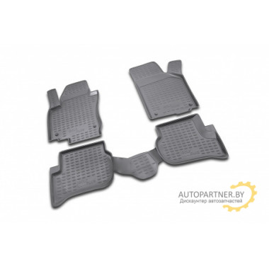 Коврики салона Element VW Golf Plus полиуретановые черные 4 шт. / NLC.51.16.210