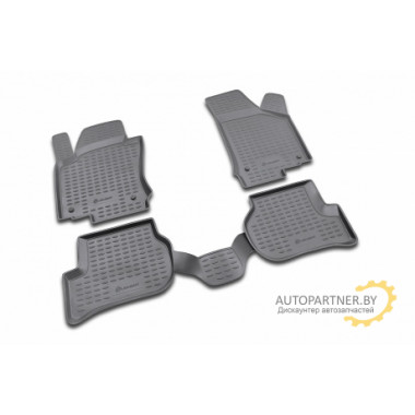 Коврики салона Element VW Jetta 2005> полиуретановые черные 4 шт. / NLC.51.14.210kh