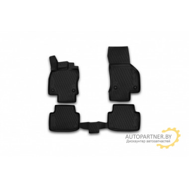 Коврики салона Element VW Passat B8 полиуретановые черные 4 шт. / CARVLK00001