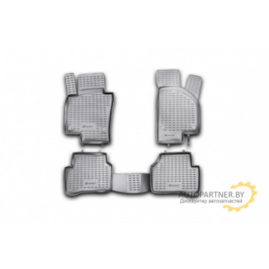 Коврики салона Element VW Passat B7 полиуретановые черные 4 шт. / NLC.51.34.210k