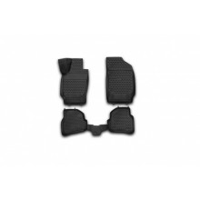 Коврики салона 3D Element VW Polo V 2009> полиуретановые черные 4 шт. / NLC.3D.51.28.210kh