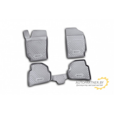 Коврики в салон Element VW Polo 2010-> сед. полиуретановые черные 4 шт. / NLC.51.30.210k