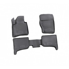 Коврики салона Element VW Touareg 2010> полиуретановые черные 4 шт. / NLC.51.31.210kh