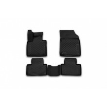 Коврики салона 3D Element VOLVO XC90 2015> полиуретановые черные 4 шт. / CARVOL00003
