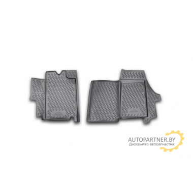 Коврики в салон Element для CITROEN Jumper 2009 > полиуретан черные 2 шт. / CARCRN00029