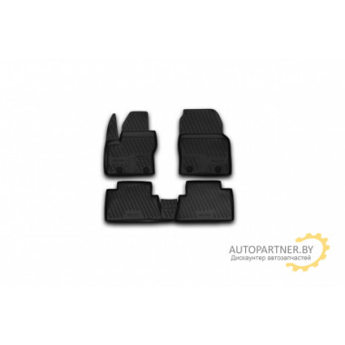 Коврики в салон Element для FORD Grand C-Max 2010 полиуретан черные 5 шт. / s000.20