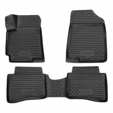 Коврики в салон Element для FORD Focus II 2004 > полиуретан черные 2 шт. / NLC.16.03.210f
