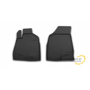 Коврики в салон Element для FORD Transit МКПП 2006-2014 полиуретан черные 2 шт. / NLC.16.19.210