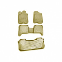 Коврики в салон Element для INFINITI QX56 2004 > полиуретан бежевые 5 шт. / NLC.76.02.212