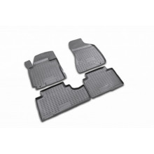 Коврики в салон Element для KIA Rio III 2005-2011 полиуретан черные 4 шт. / NLC.25.02.210