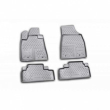 Коврики в салон Element для LEXUS CT200h 2011 > полиуретан бежевые 4 шт. / NLC.29.19.212kh