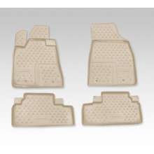 Коврики в салон Element для LEXUS RX350 2009-2012 полиуретан бежевые 4 шт. / NLC.29.10.212k