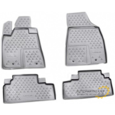 Коврики в салон Element для LEXUS RX350 2009-2012 полиуретан черные 4 шт. / NLC.29.10.210k