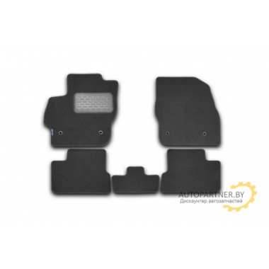 Коврики в салон Autofamily для MAZDA 3 2009 > текстиль черные 5 шт. / NLT.33.17.11.110kh