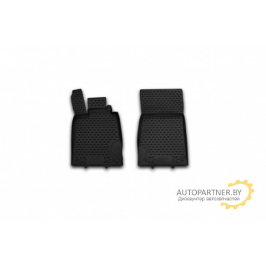 Коврики в салон Element для MERCEDES SL-Class R230 2008 > полиуретан черные 2 шт. / NLC.34.12.210kh