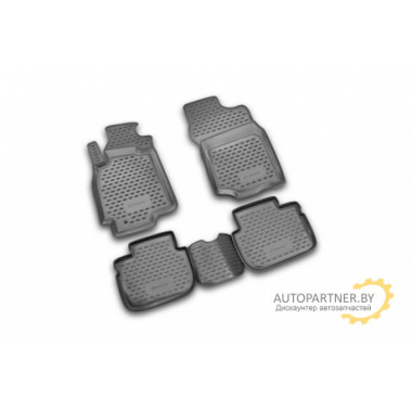 Коврики в салон Element для MITSUBISHI Lancer Classic 2003 > полиуретан черные 4 шт. / NLC.35.03.210
