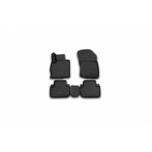 Коврики 3D в салон Element для MITSUBISHI Outlander 2012-2015 полиуретан черные 4 шт. / NLC.3D.35.28.210
