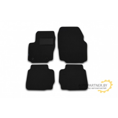 Коврики в салон Autofamily для OPEL Antara 2006-2011 текстиль черные 4 шт. / NLT.37.18.11.110kh