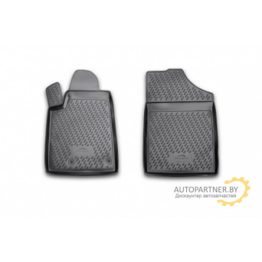 Коврики в салон Element для PEUGEOT Partner 2008 > полиуретан черные 2 шт. / CARPGT00017