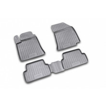 Коврики в салон Element для RENAULT Laguna 2001–2007 полиуретан черные 4 шт. / NLC.41.03.210