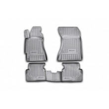 Коврики в салон Element для SUBARU Forester 2002-2008 полиуретан черные 4 шт. / NLC.46.01.210