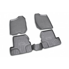 Коврики в салон Element для SUZUKI Jimny 2001 > полиуретан черные 4 шт. / CARSZK00013
