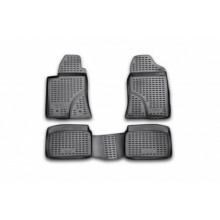 Коврики в салон Element для TOYOTA Avensis 2003-2009 полиуретан черные 4 шт. / NLC.48.04.210k