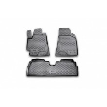 Коврики в салон Element для TOYOTA Highlander 2002-2005 полиуретан черные 4 шт. / NLC.48.44.210