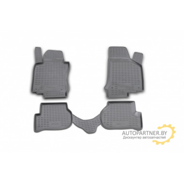 Коврики в салон Element для VW Golf V 2003-2009 полиуретан черные 4 шт. / NLC.51.05.210