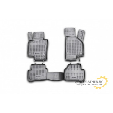 Коврики в салон Element для VW Passat B6 2005 > полиуретан черные 4 шт. / NLC.51.06.210kh