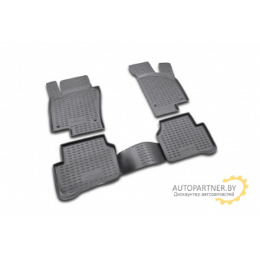 Коврики в салон Element для VW Passat CC 2009 > полиуретан черные 4 шт. / NLC.51.25.210