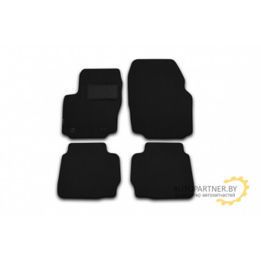 Коврики в салон Autofamily для VW Passat Variant B7 2011 > текстиль черные 4 шт. / NLT.51.39.22.110kh
