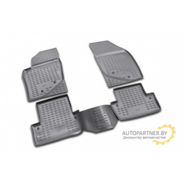 Коврики в салон Element для VOLVO S60 2001-2009 полиуретан черные 4 шт. / NLC.50.03.210