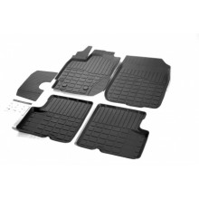 Коврики в салон Rival для Renault Duster 2WD/4WD 2015- резиновые черные 5 шт. / 64701003