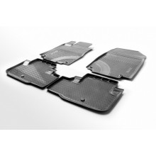 Коврики в салон Rival для Honda CR-V 2012 - 2015 полиуретановые черные 4 шт. / 12101001