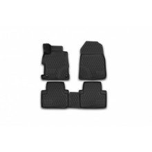 Коврики салона 3D Element HONDA Civic 4D, 01/2012, сед., полиуретан черные 4 шт. / CARHND00011