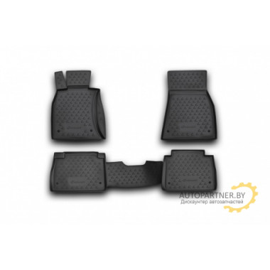 Коврики салона Element LEXUS LS460 07/2006, полиуретан черные 4 шт. / NLC.29.11.210k