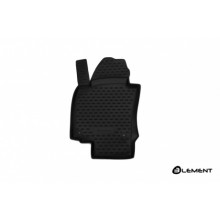Коврик салона передний левый Element SKODA Octavia II, (Typ 1Z) 2004-2013, полиуретан черный 1 шт. / ELEMENT4503210kFL