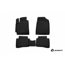 Коврики салона Element Jac S3, 2017, полиуретан черные 4 шт. / ELEMENT10501210