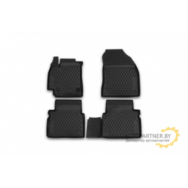 Коврики салона Element ZOTYE Z300, 2016, полиуретан черные 4 шт. / ZOTYEZ300-4466001-T01