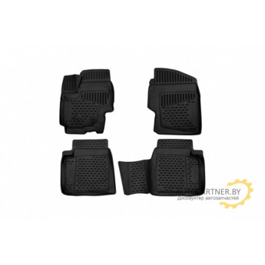 Коврики салона 3D Element LIFAN X70, 2018, кросс., полиуретан черные 4 шт. / ELEMENT3D7314210k