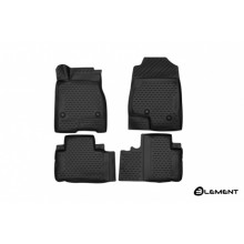Коврики салона 3D Element HAVAL H6, 09/2014, FWD, полиуретан черные 4 шт. / ELEMENT3D9922210k
