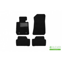 Коврики салона Klever Standard BMW 1 5D E87 АКПП 2004-2011, хб., текстиль черные 4 шт. / KLEVER02050401210kh