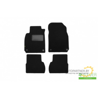Коврики салона Klever Standard CADILLAC BLS АКПП 2006-2010, сед., текстиль черные 4 шт. / KLEVER02070101210kh