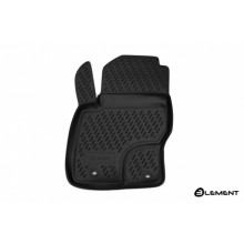 Коврик салона передний левый Element FORD Focus II, 2004-2011, полиуретан черный 1 шт. / ELEMENT1603210kFL