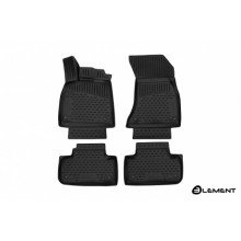 Коврики салона 3D Element AUDI Q5, 2017, внед., (Европа), полиуретан черные 4 шт. / ELEMENT3D0425210k