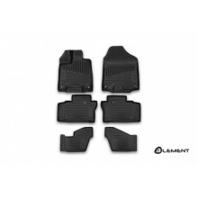 Коврики салона 3D Element HONDAPilot, 01/2016, полиуретан черные 6 шт. / ELEMENT3D1836210k