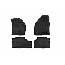 Коврики салона 3D Element TOYOTAPrius Alpha, 2012, полиуретан черные 4 шт. / ELEMENT3D1853210k