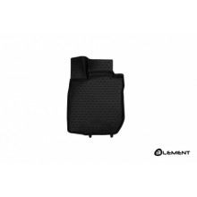 Коврик салона 3D передний левый Element RENAULT Logan, 2004-2009, 2010, полиуретан черный 1 шт. / ELEMENT3D4105210kFL